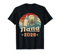 Papa 2026 Russe Futur Papa Annoncer La Naissance d'un Bébé T-Shirt