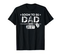 Papa 2027 Soon to Be Dad New Daddy Grossesse Baby Coming T-Shirt