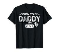 Papa 2027 Soon to Be Daddy New Dad Grossesse Baby Coming T-Shirt