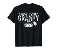 Papa 2027 Soon to Be Grampy New Dad Grossesse Baby Coming T-Shirt
