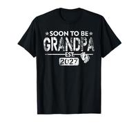 Papa 2027 Soon to Be Grandpa New Dad Grossesse Baby Coming T-Shirt