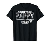Papa 2027 Soon to Be Pappy New Dad Grossesse Baby Coming T-Shirt
