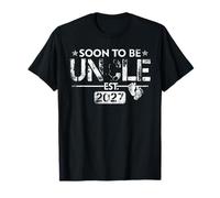Papa 2027 Soon to Be Uncle New Dad Grossesse Baby Coming T-Shirt