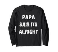 Papa a Dit Que c'était Bon Manche Longue
