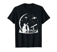 Papa Astrophotographe Ciels Noirs Espace Lointain T-Shirt