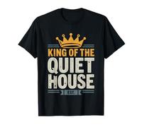 Papa Au Nid Vide Maison Calme Roi du Humour T-Shirt