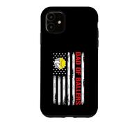 Papa Ballers Drapeau américain Volleyball Softball Team Daughter Coque pour iPhone 11