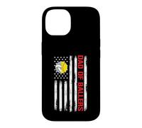 Papa Ballers Drapeau américain Volleyball Softball Team Daughter Coque pour iPhone 14