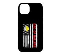 Papa Ballers Drapeau américain Volleyball Softball Team Daughter Coque pour iPhone 14 Plus