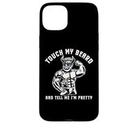Papa Barbu drôle Touche ma Barbe dire Que Je suis de Jolis Coque pour iPhone 15 Plus