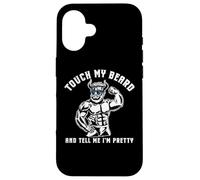 Papa Barbu drôle Touche ma Barbe dire Que Je suis de Jolis Coque pour iPhone 16