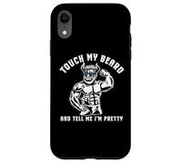 Papa Barbu drôle Touche ma Barbe dire Que Je suis de Jolis Coque pour iPhone XR