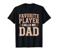 Papa Baseball Little League Père T-Shirt