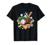 Papa Baseball Little League T-Shirt
