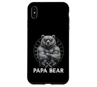 Papa Bear Viking Bear Warrior Odin Berserker Vikings Mythes Coque pour iPhone XS Max