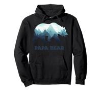 Papa Bear Wildlife Cadeau de fête des pères pour papa, papa ou papa Sweat à Capuche