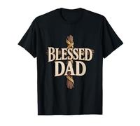 Papa béni vêtements chrétiens cadeaux de la fête des pères T-Shirt