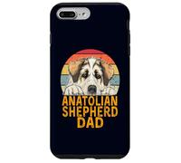 Papa Berger anatolien rétro Vintage Mes Chiens sont Mon Cardio Coque pour iPhone 7 Plus/8 Plus