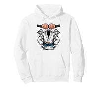 Papa BJJ Kimono Jiu Jitsu Père Grappleur Sweat à Capuche