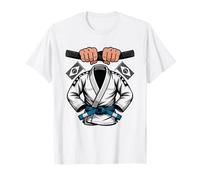 Papa BJJ Kimono Jiu Jitsu Père Grappleur T-Shirt