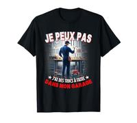 Papa Bricoleur Humour J'peux Pas Mécanicien Garage Bricole T-Shirt