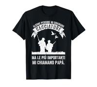 Papà Cacciatore Regalo per la Caccia Festa Del Papà T-Shirt