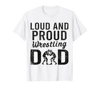 Papa catcheur Funny Wrestling Dad T-Shirt
