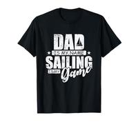 Papa, C'est Mon nom. La Voile est Mon Sport. T-Shirt