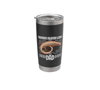 Papa crocodile du Nord Gobelet isotherme en acier inoxydable double paroi