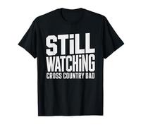 Papa Cross Country Fier Encore en Train De Regarder Courses T-Shirt