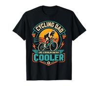 Papa Cycliste comme Un père Normal mais Plus Cool T-Shirt