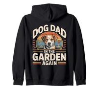 Papa de Chien dans Le Jardin, Encore Une Fois, Jardinage Amusant Sweat à Capuche