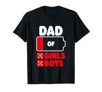 Papa de Cinq Filles et Cinq garçons T-Shirt