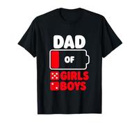 Papa de Cinq Filles et Deux garçons T-Shirt