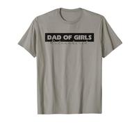 Papa de filles en infériorité numérique pour la fête des pères T-Shirt