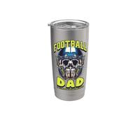 Papa de football comme un père ordinaire mais papa de Gobelet isotherme en acier inoxydable double paroi