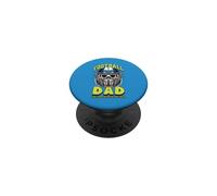 Papa de Football comme Un père Ordinaire mais Papa de PopSockets PopGrip Adhésif