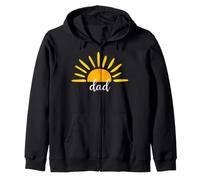 Papa de l'anniversaire Premier Voyage Autour du Soleil Anniversaire Sweat à Capuche