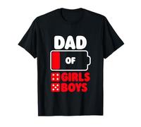 Papa de Quatre Filles et Cinq garçons T-Shirt
