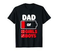 Papa de Quatre Filles et Trois garçons T-Shirt