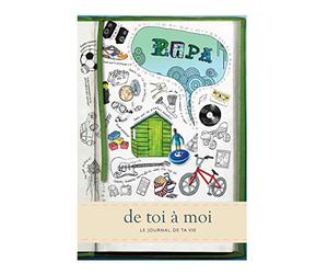 Papa - de toi à moi. Relié. Journal mémoire pour garder une trace écrite de la vie de votre Papa.