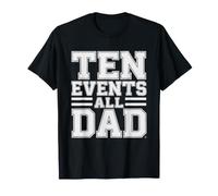 Papa Decathlonien Dix Epreuves Athlete des T-Shirt