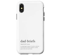 Papa Definition Funny Queer Retro Bear Daddy Humour Coque pour iPhone X/XS