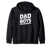 Papa des garçons Père garçons Papa Père des garçons Fatherly Love FA Sweat à Capuche