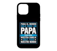 Papa drôle Qui Dit pour Le Monde Que tu ES Notre Famille Coque pour iPhone 12 Mini