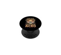 Papa d'un Chasseur Complètement Accro Cerf PopSockets PopGrip Adhésif