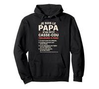 Papa d'un Petit Casse-Cou Toujours à Fond Cadeau Humour Sweat à Capuche
