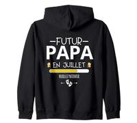Papa en Juillet 2026 Bientot Papa Cadeau Naissance Sweat à Capuche