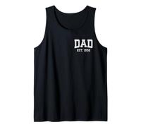 Papa Est 1956 Personnalisé Papa Personnalisé Fête des Pères Personnalisé Débardeur