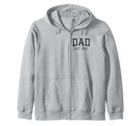 Papa Est 1956 personnalisé Papa personnalisé mari père grand-père Sweat à Capuche